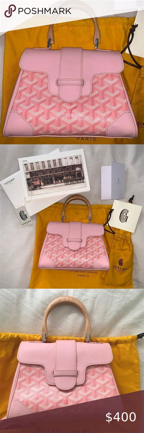 pink goyard saigon|Goyard saigon bag.